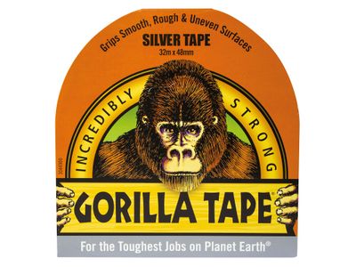Gorilla Glue GRGSITAPE48 Gorilla Tape 48mm x 32m Silver