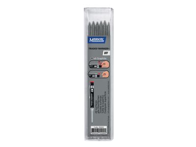 Markal MKL96262 TRADES-MARKER DRY Graphite Refills (Pack 6)
