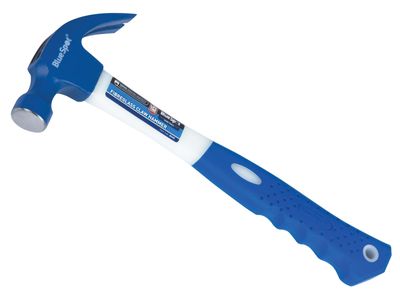 BlueSpot Tools B/S26147 Claw Hammer Fibreglass Shaft 570g (20oz)