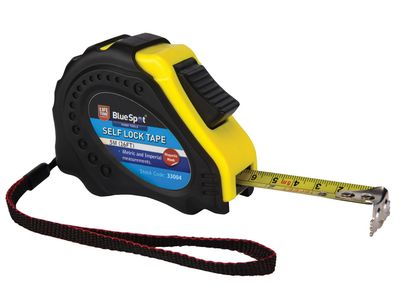 BlueSpot Tools B/S33004 Easy Read Magnetic Pocket Tape 5m/16ft (Width 17mm)