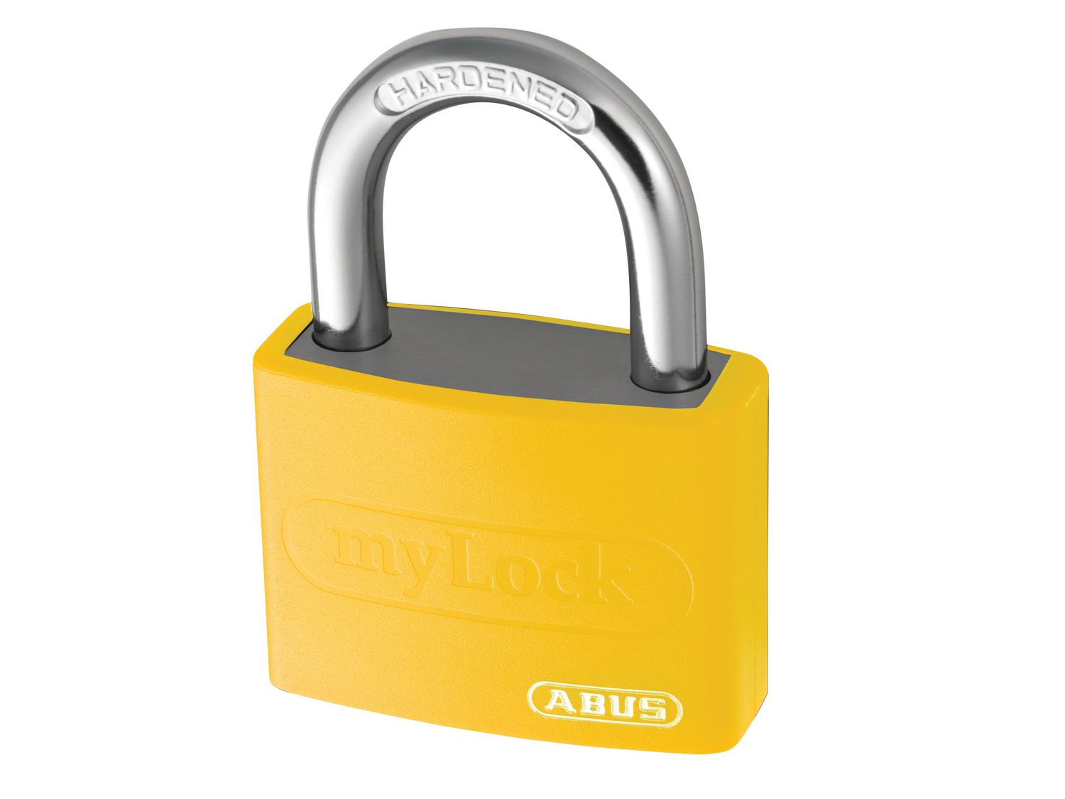 ABUS Mechanical ABUKA49934 T65AL/40mm My Lock Aluminium Padlock Yellow Keyed Alike 6401