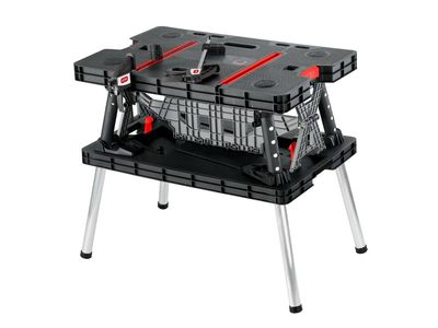 Keter KET237005 Folding Work Table with Clamps