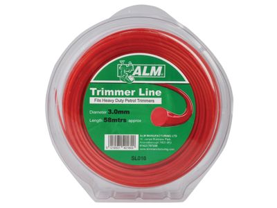 ALM Manufacturing ALMSL016 SL016 Heavy-Duty Petrol Trimmer Line 3mm x 58m