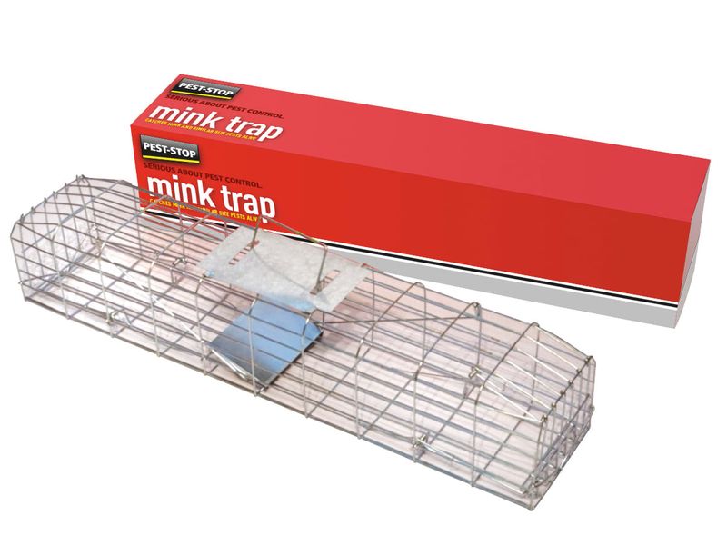 Pest-Stop (Pelsis Group) PRCPSMCAGE Mink Cage Trap 30in