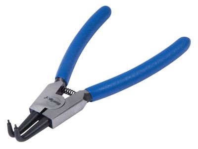 BlueSpot Tools B/S8706 Circlip Pliers External Bent 90 Tip 150mm (6in)