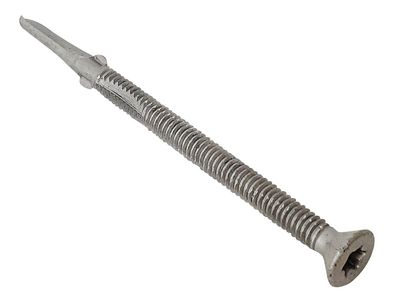 ForgeFix FORTFC5565L TechFast Timber to Steel CSK/Wing Screw No.3 Tip 5.5 x 65mm Box 100