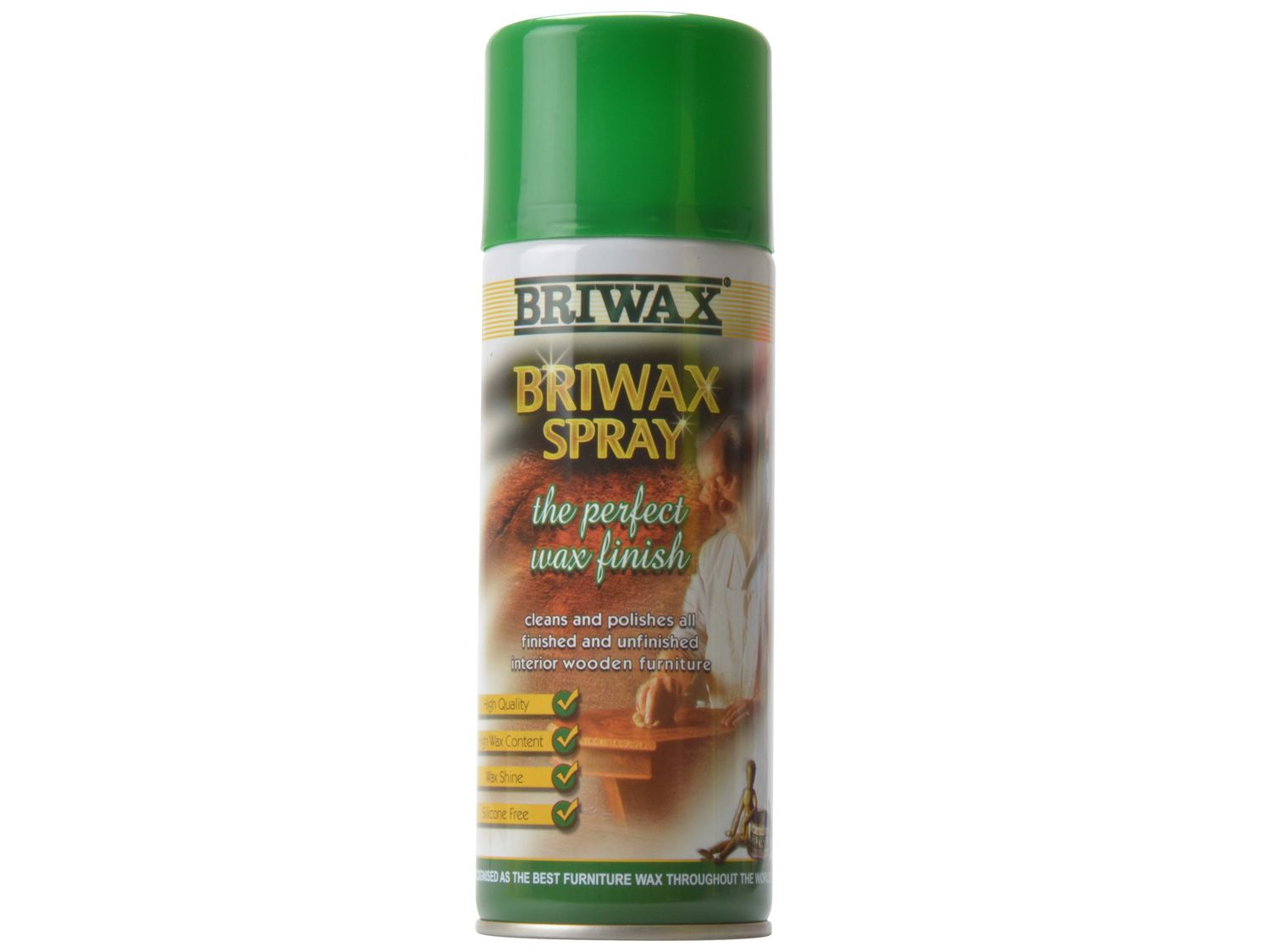 Briwax BRWSW400 Spray Wax Aerosol 400ml