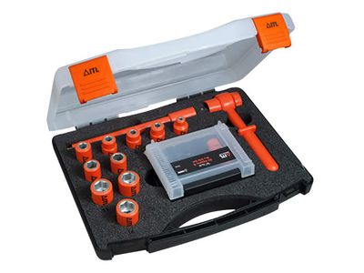 ITL Insulated ITL03097 Insulated 1/4in Drive Socket Set, 24 Piece