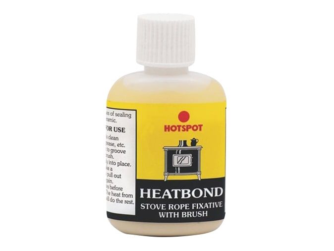 Hotspot HOT201600 Heatbond Stove Rope Fixative Bottle with Brush 30ml