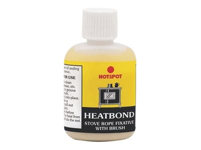 Hotspot HOT201600 Heatbond Stove Rope Fixative Bottle with Brush 30ml