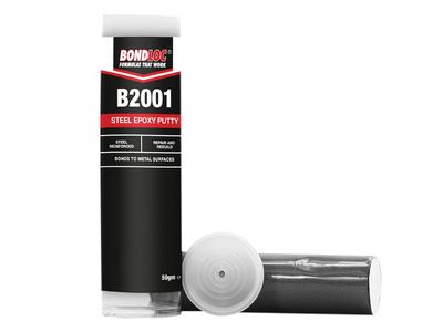 Bondloc BONB2001C50 B2001 Metal Epoxy Repair Putty 50g