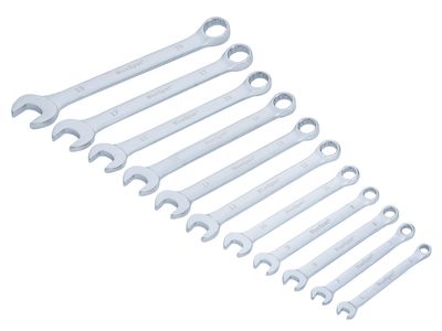 BlueSpot Tools B/S04111 Combination Spanner Set, 11 Piece