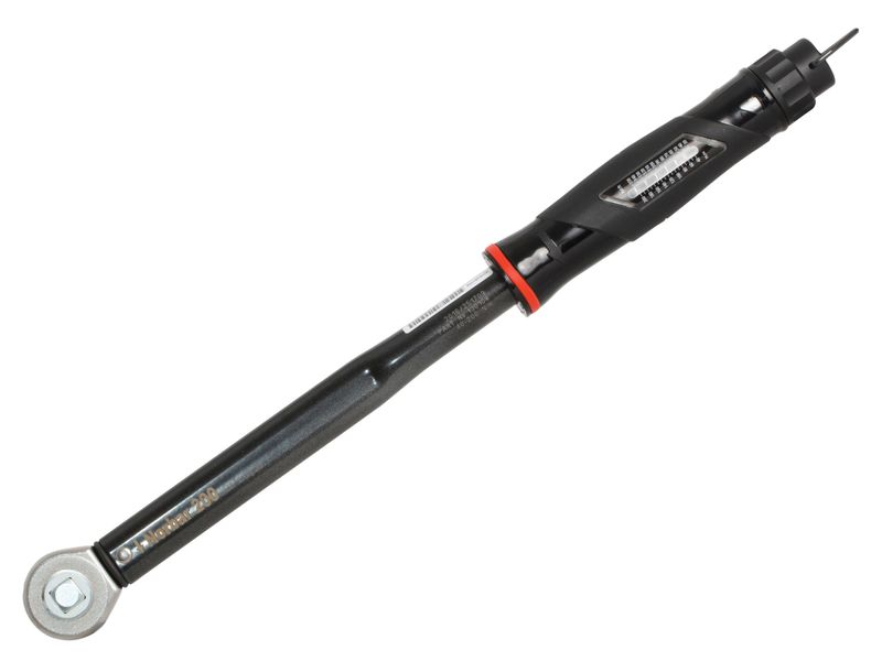 Norbar NOR130104 NorTorque 200 Adjustable Dual Scale Ratchet Torque Wrench 1/2in Drive 40-200Nm
