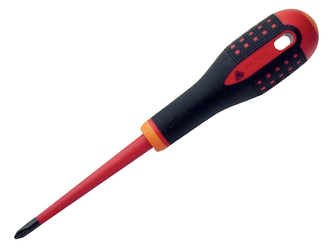 Bahco BAHBE8620SL ERGO™ Slim VDE Insulated Phillips Screwdriver PH2 x 100mm