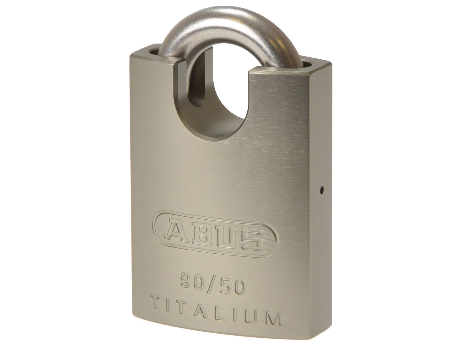 ABUS Mechanical ABU90RK50C 90RK/50 TITALIUM™ Padlock Closed Shackle Carded