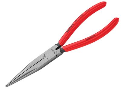 Knipex KPX3811200 Mechanic&#39;s Long Nose Pliers PVC Grip 200mm (8in)