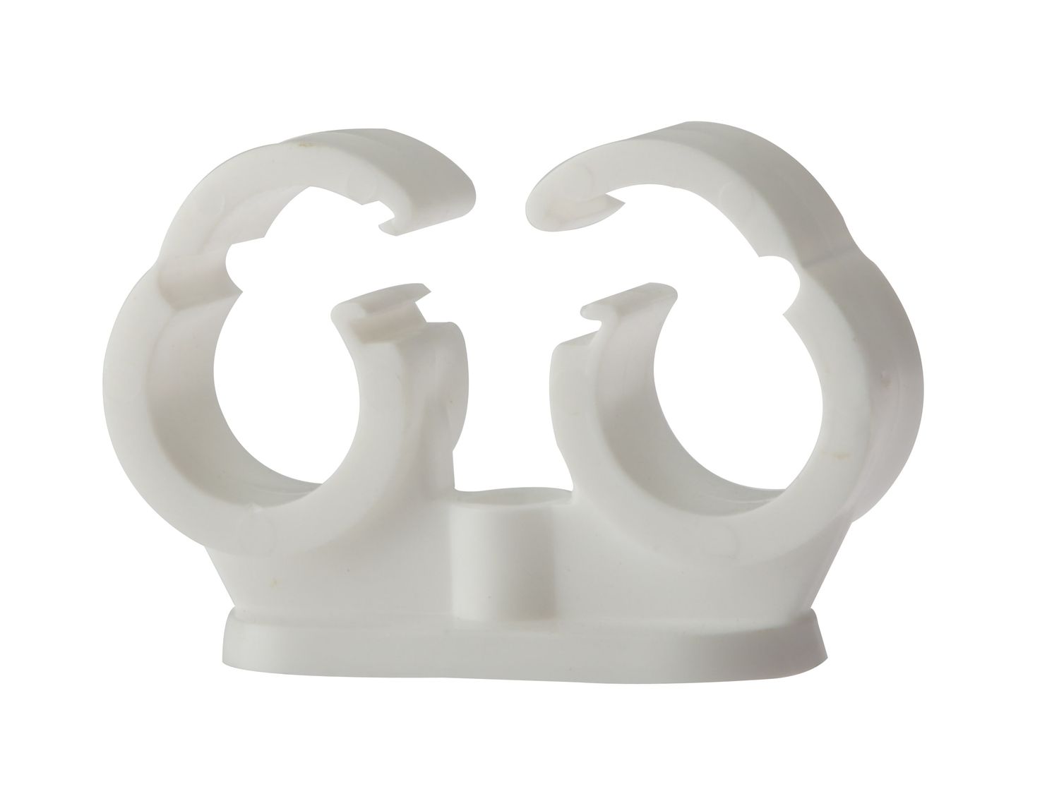 ForgeFix FORPCDC22 Pipe Clip Double Cliplock 22mm Box 50