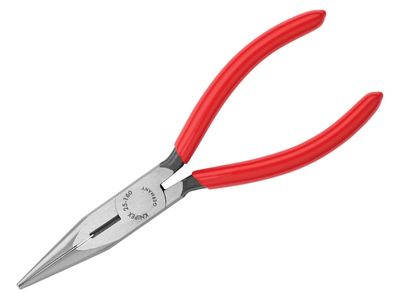 Knipex KPX2501160 Snipe Nose Side Cutting Pliers (Radio) PVC Grip 160mm (6.1/4in)