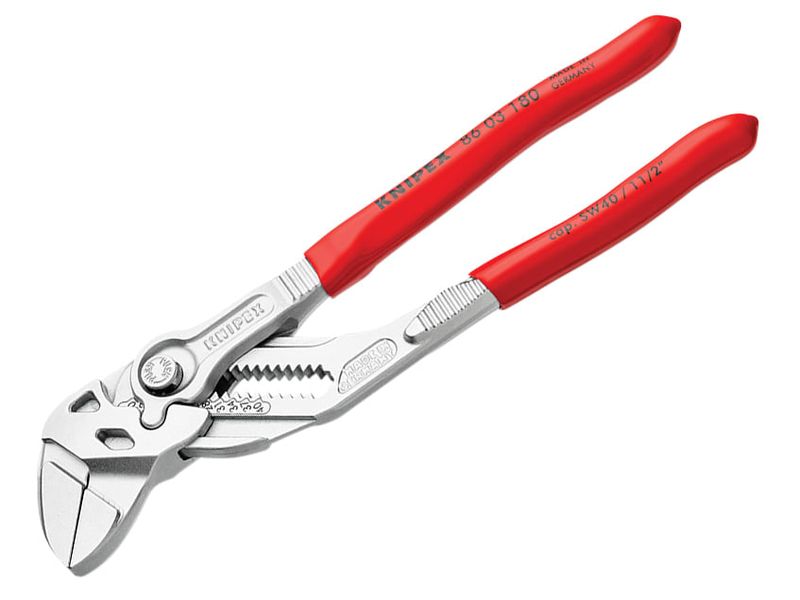 Knipex KPX8603180 Pliers Wrench PVC Grip 180mm