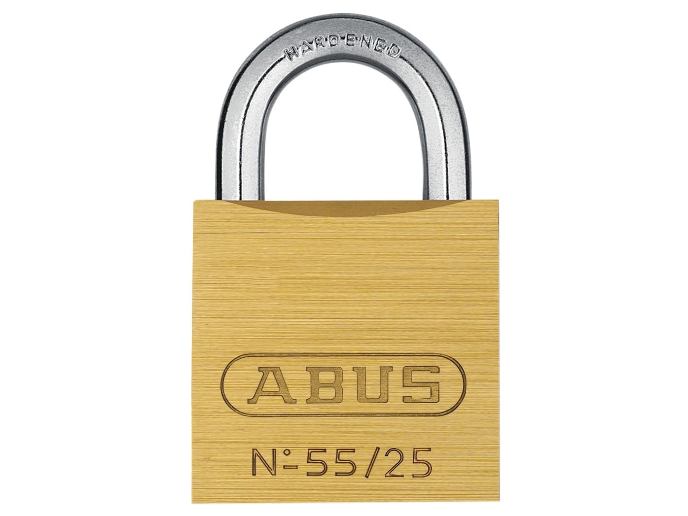 ABUS Mechanical ABU5525C 55/25mm Brass Padlock Carded