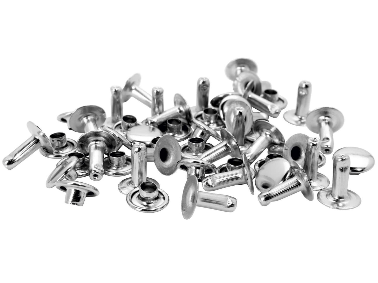 Rapid RPD5000415 Tubular Rivets 8 x 3 x 9mm Cap 3 x 8mm (Pack 25)