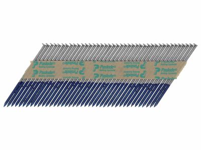Paslode PAS141208 2.8 x 63mm IM350+ Ring Shank Nails Bright Finish Box of 3300 + 3 Fuel Cells