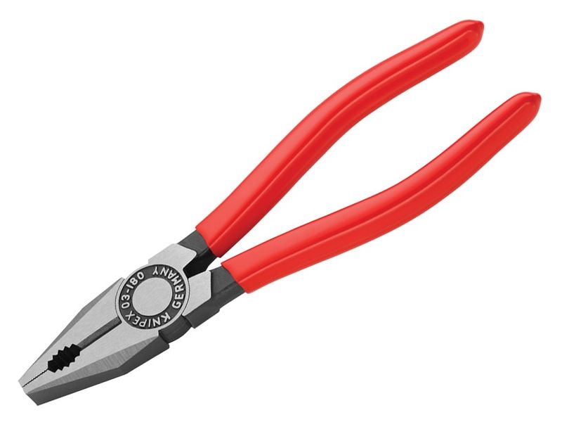 Knipex KPX0301180 Combination Pliers PVC Grip 180mm