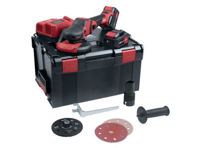 Flex Power Tools FLXSE12518N SE 125 18.0-EC/5.0 Set SUPRAFLEX Sander 18V 2 x 5.0Ah Li-ion