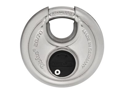 ABUS Mechanical ABUKA32470 20/70mm Diskus Plus Padlock Keyed Alike 564323