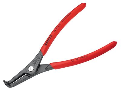 Knipex KPX4921A31 Precision Circlip Pliers External 90° Bent Tip 40-100mm A31