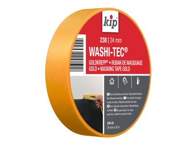 KIP KIP222602 238 Premium WASHI-TEC Masking Tape 24mm x 50m