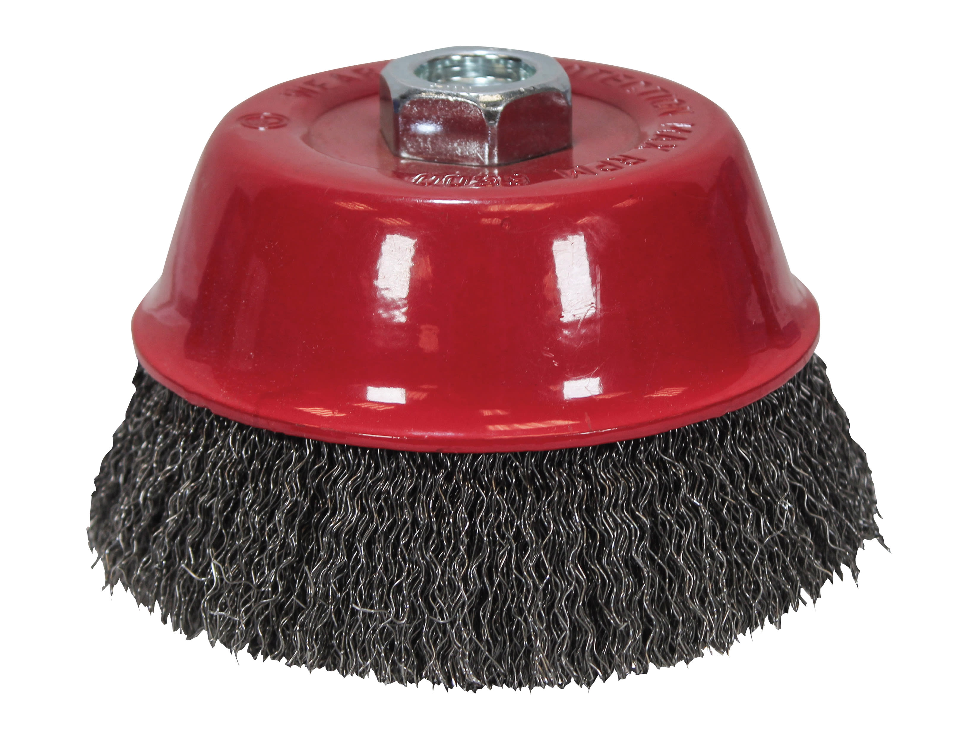 Faithfull FAIWBC100 Wire Cup Brush 100mm M14 x 0.30mm Steel Wire img