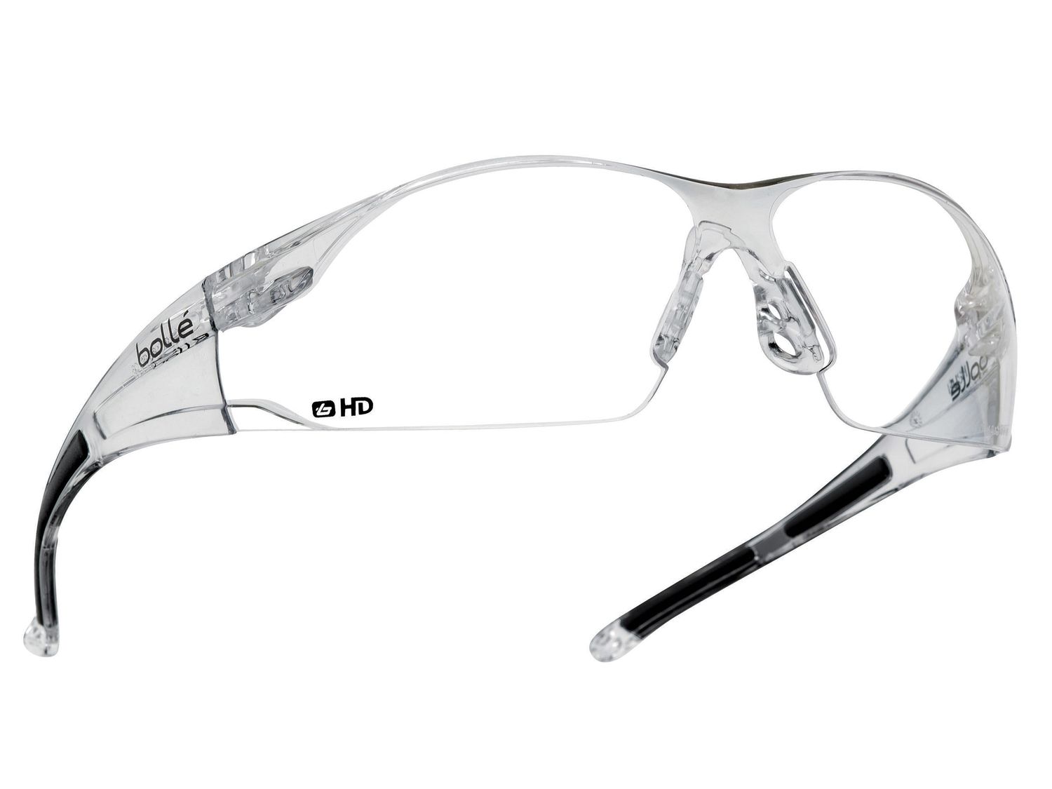 Bolle Safety BOLRUSHDPI RUSH Safety Glasses - Clear HD