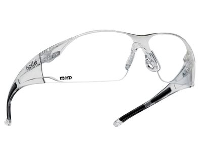 Bolle Safety BOLRUSHDPI RUSH Safety Glasses - Clear HD