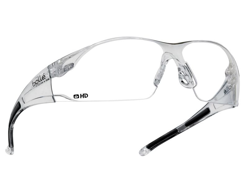 Bolle Safety BOLRUSHDPI RUSH Safety Glasses - Clear HD