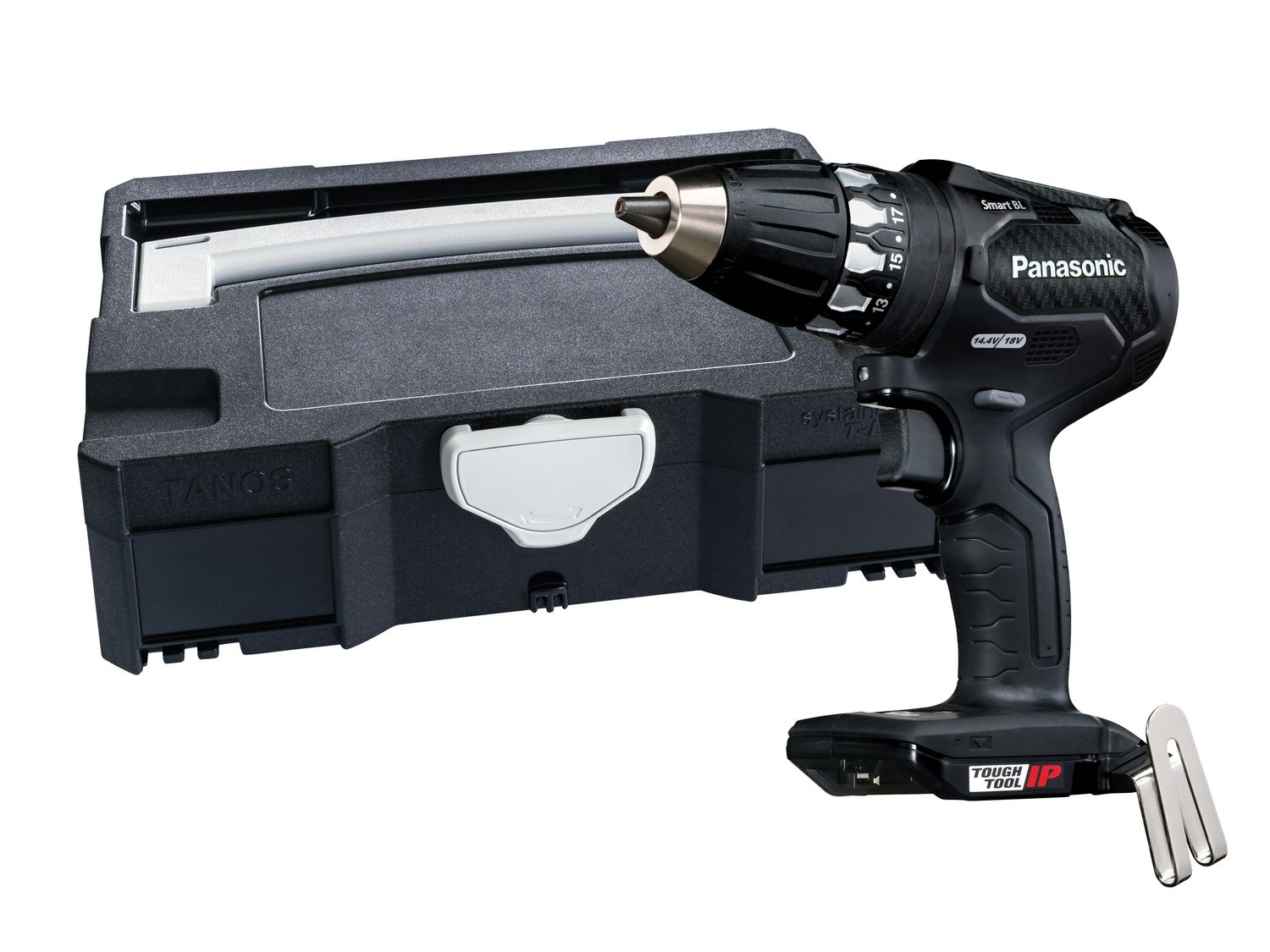Panasonic PAN74A3XT32 EY74A3XT Smart Brushless Drill Driver &amp; Systainer Case 18V Bare Unit