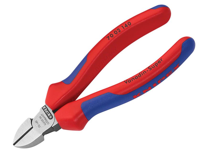 Knipex KPX7002140 Diagonal Cutters Multi-Component Grip 140mm