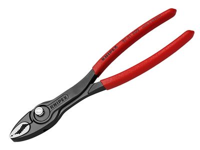 Knipex KPX8201200SB 82 01 200 Twin Grip Black Atramentized Slip Joint Pliers 200mm