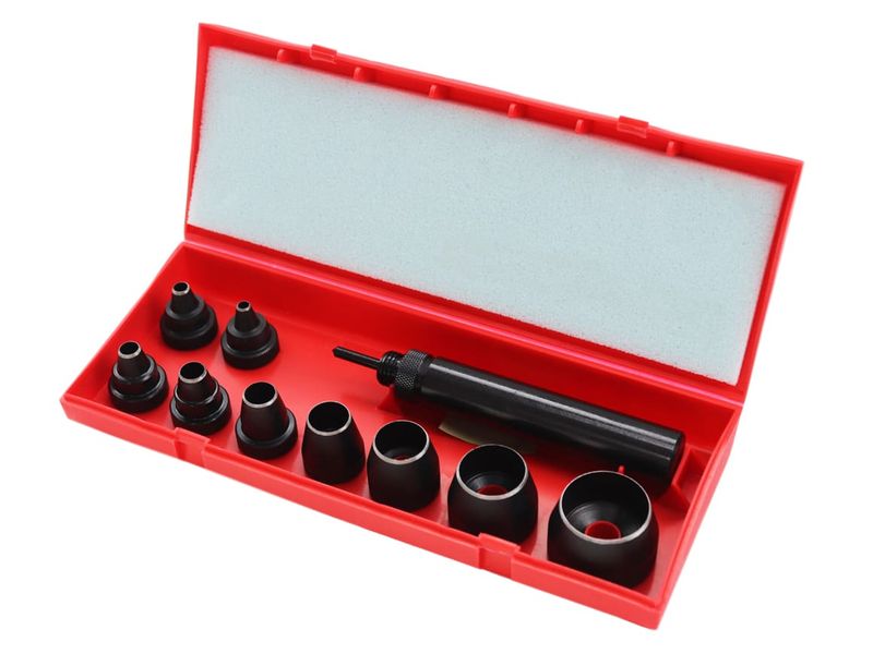 Maun MAUWPKM 9pc Metric Wad Punch Kit