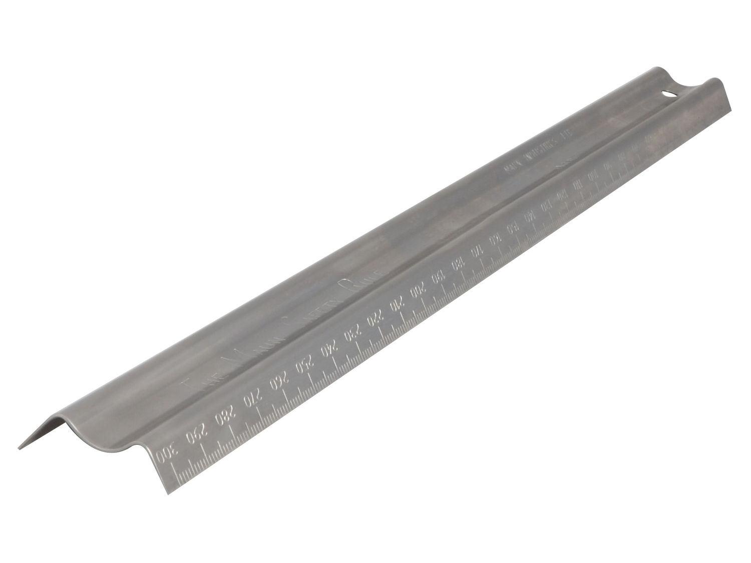 Maun MAU1773012 Metal Safety Rule Imperial 12in