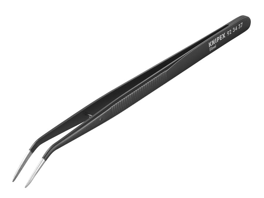 Knipex KPX923437 Universal Bent Nose Tweezers 155mm