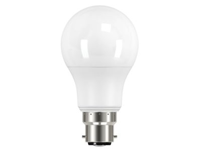 Energizer ENGS8857 LED BC (B22) Opal GLS Non-Dimmable Bulb, Warm White 470 lm 5.5W