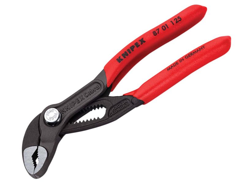 Knipex KPX8701125 Cobra Mini Water Pump Pliers PVC Grip 125mm