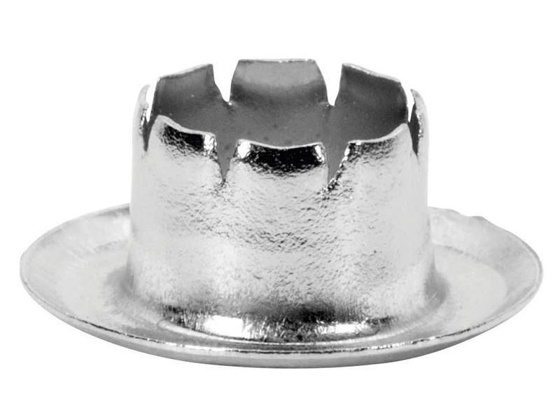 Rapid RPD5000411 Eyelets 8mm Pack of 25 + Metal 2 Piece Anvil