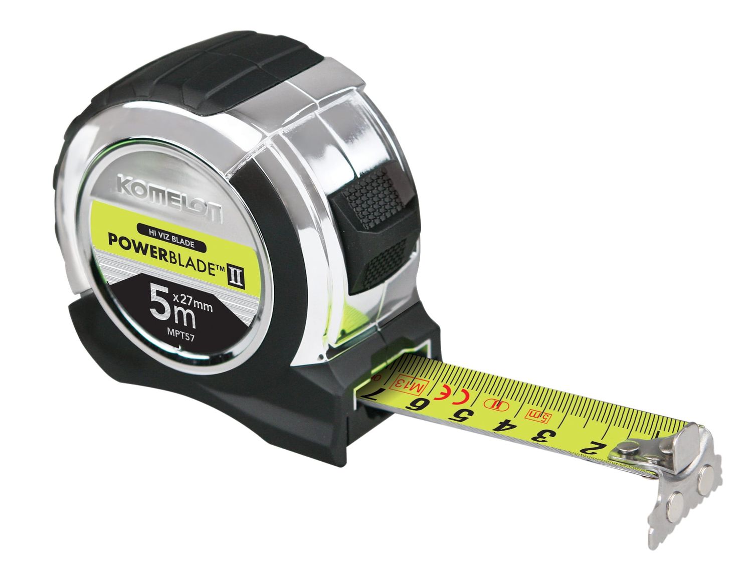 Komelon KOMMPT516M PowerBlade™ II Pocket Tape 5m (Width 27mm) (Metric only)