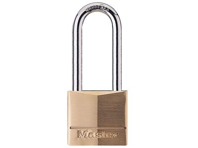 Master Lock MLK140LH Solid Brass 40mm Padlock 4-Pin - 51mm Shackle
