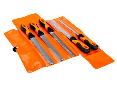 Bahco BAH47708 ERGO™ Engineering File &amp; Rasp Set, 5 Piece