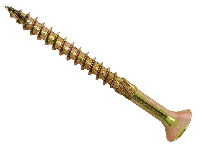 ForgeFix SPE470YB Spectre™ Advanced Multi-Purpose Wood Screws ZYP 4.0 x 70mm (500)