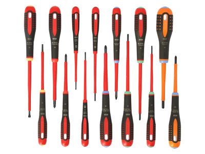 Bahco BAH9876S BE-9872 ERGO™ Screwdriver Set, 14 Piece
