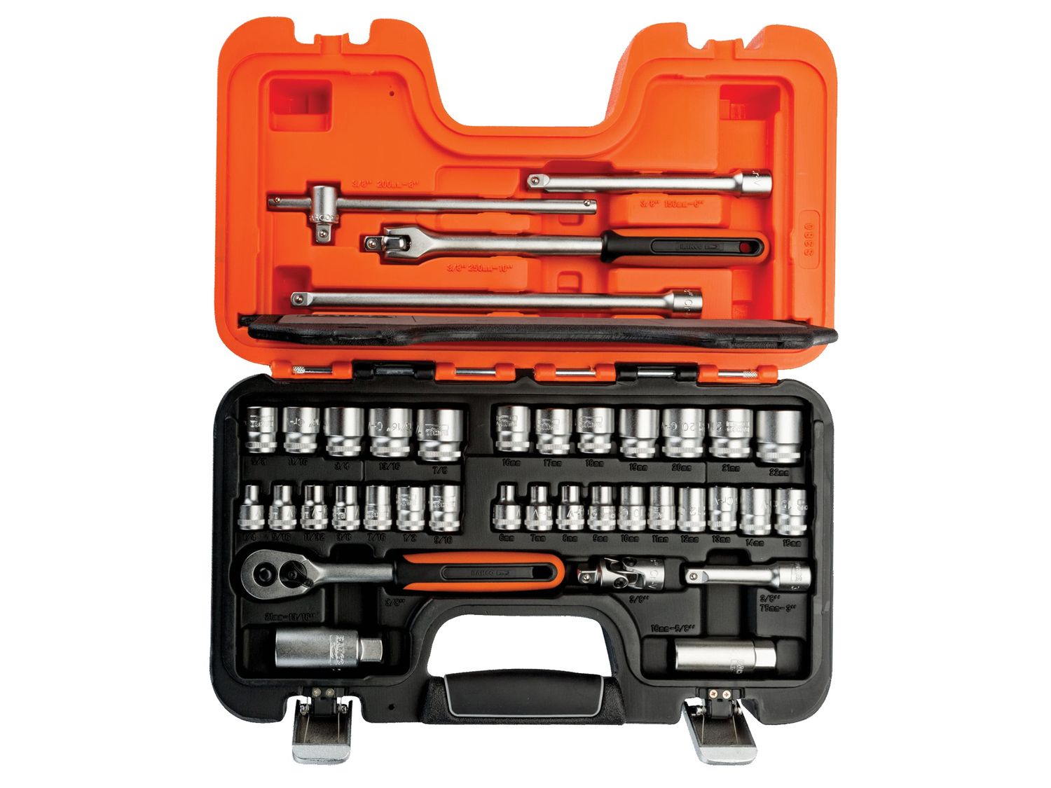 Bahco BAHS380 S380 3/8in Drive Socket Set, 38 Piece